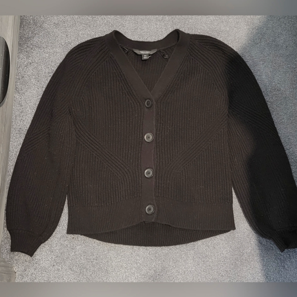 Simply Vera Wang Cropped Cardigan